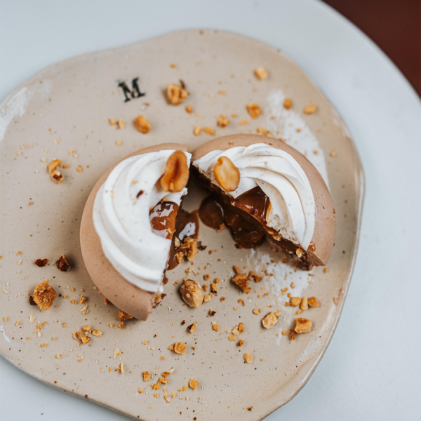 Cukormentes Sós-Karamellás Mousse desszertje